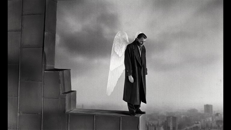 Screen capture from Wings of Desire