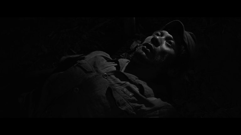 Screen capture from Fires on the Plain