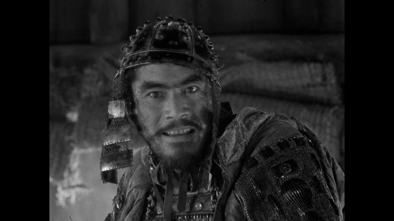 Screen capture from Seven Samurai
