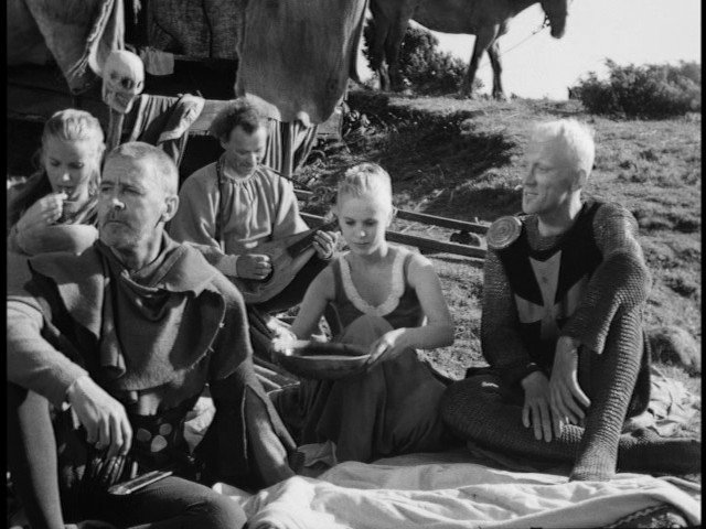 Screen capture from The Seventh Seal