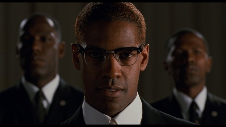 Screen capture from Malcolm X