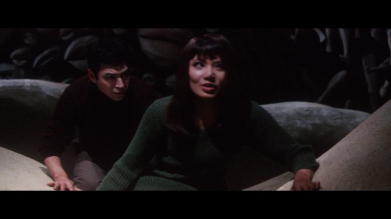Screen capture from Blind Beast