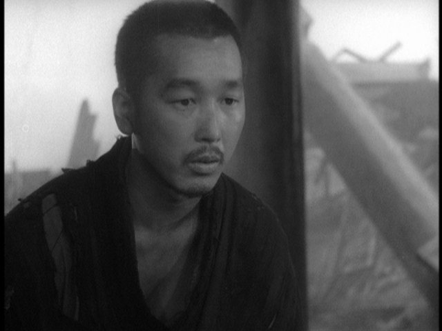 Screen capture from Rashomon