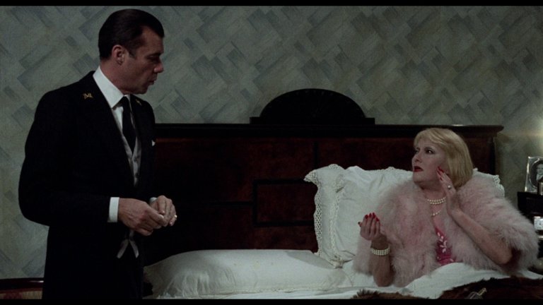 Screen capture from The Night Porter
