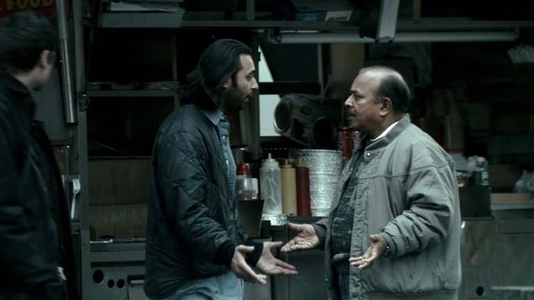 Screen capture from Man Push Cart