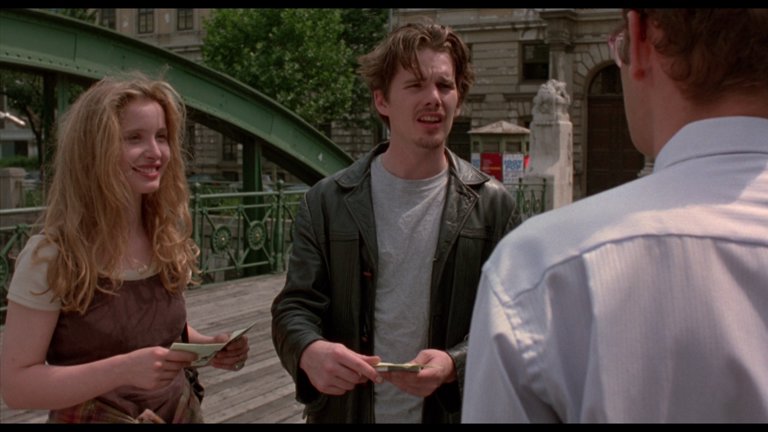 Screen capture from Before Sunrise
