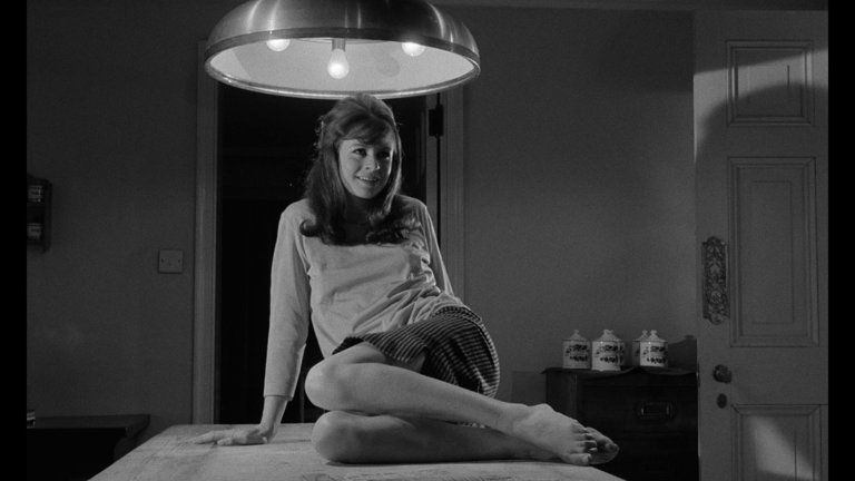 Screen capture from The Servant
