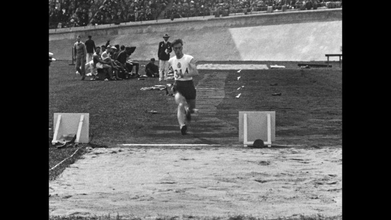 Screen capture from 100 Years of Olympic Films