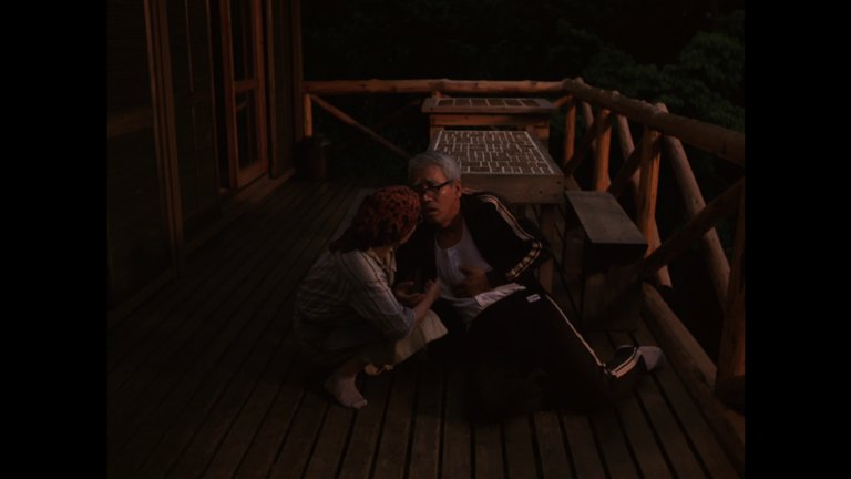 Screen capture from The Funeral