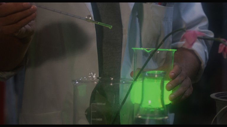 Screen capture from Swamp Thing