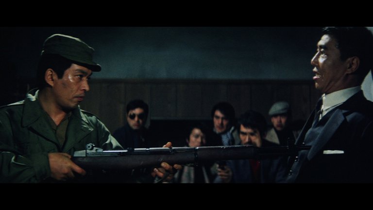 Screen capture from Eighteen Years in Prison