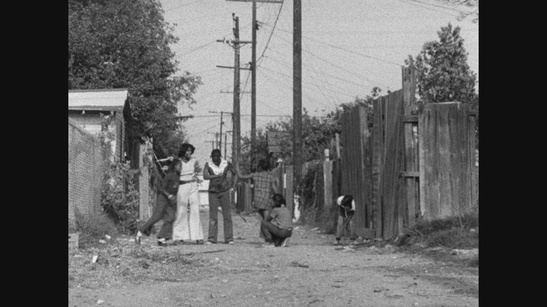 Screen capture from Killer of Sheep