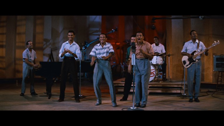 Screen capture from The Girl Can’t Help It