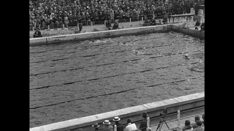 Screen capture from 100 Years of Olympic Films