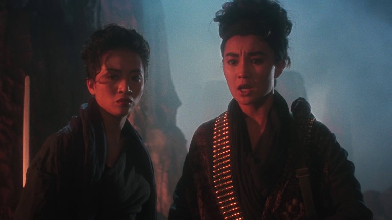 Screen capture from The Heroic Trio / Executioners