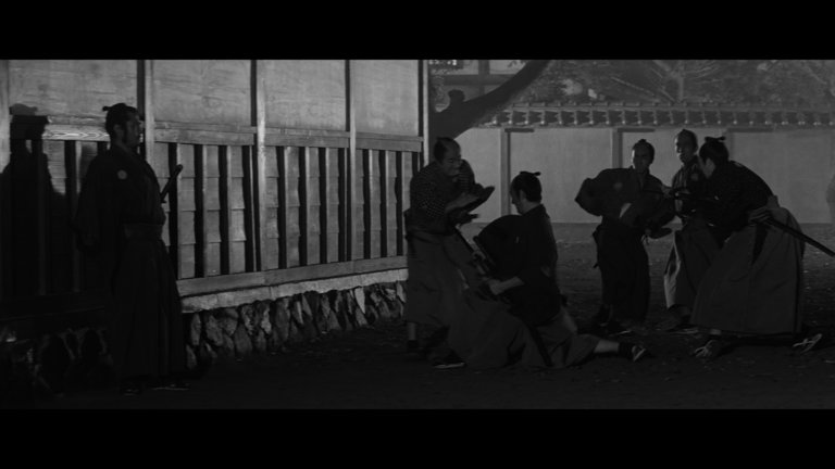Screen capture from Sanjuro