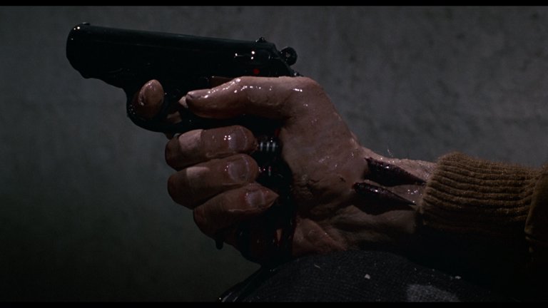 Screen capture from Videodrome