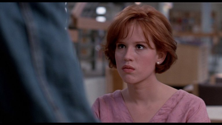 Screen capture from The Breakfast Club