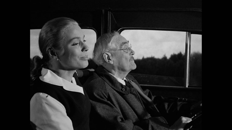 Screen capture from Wild Strawberries