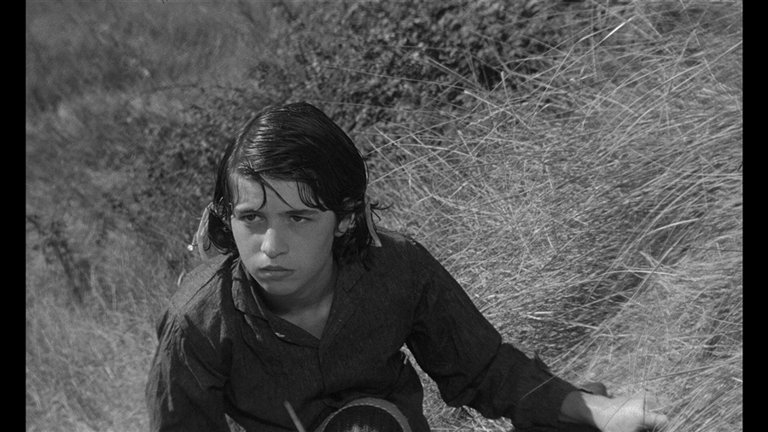 Screen capture from Mouchette