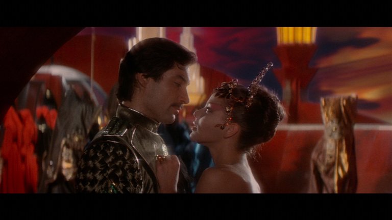 Screen capture from Flash Gordon