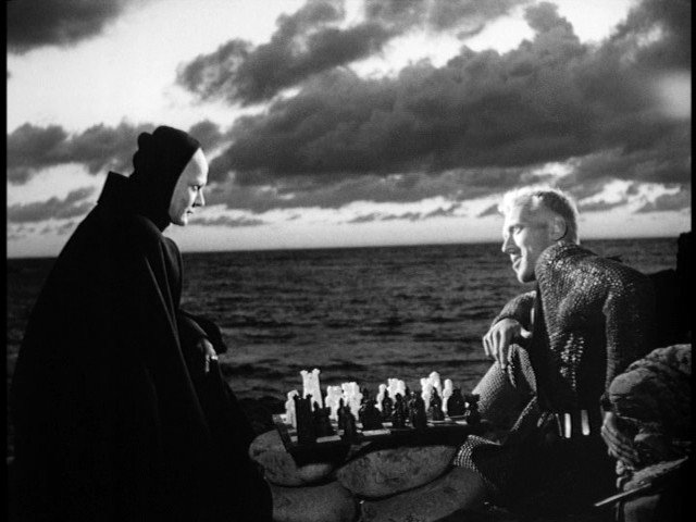 Screen capture from The Seventh Seal