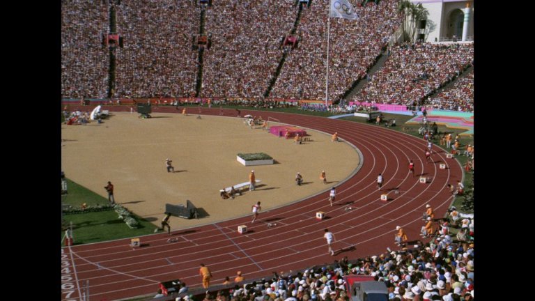 Screen capture from 100 Years of Olympic Films