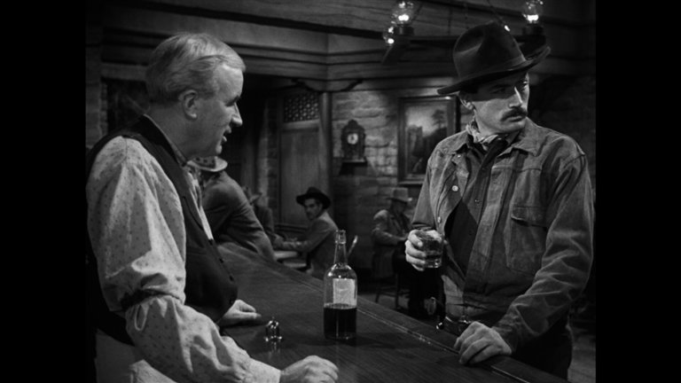 Screen capture from The Gunfighter