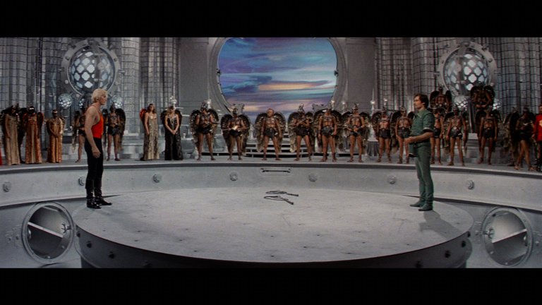 Screen capture from Flash Gordon