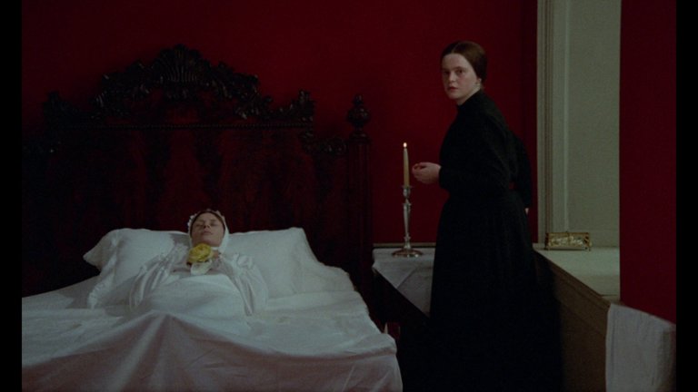 Screen capture from Cries and Whispers