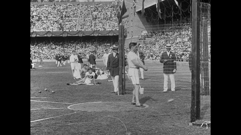 Screen capture from 100 Years of Olympic Films