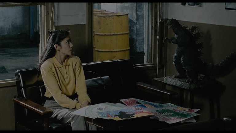 Screen capture from Godzilla vs. Biollante