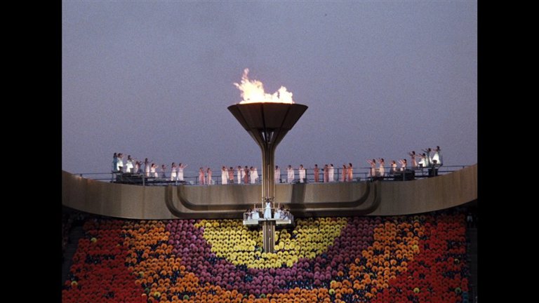 Screen capture from 100 Years of Olympic Films