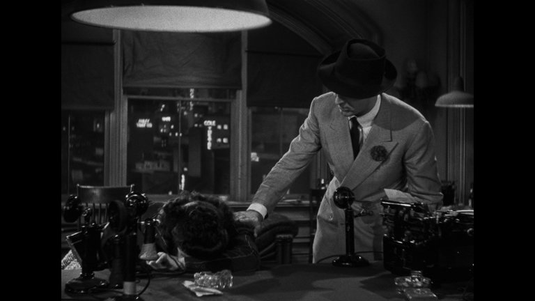 Screen capture from His Girl Friday