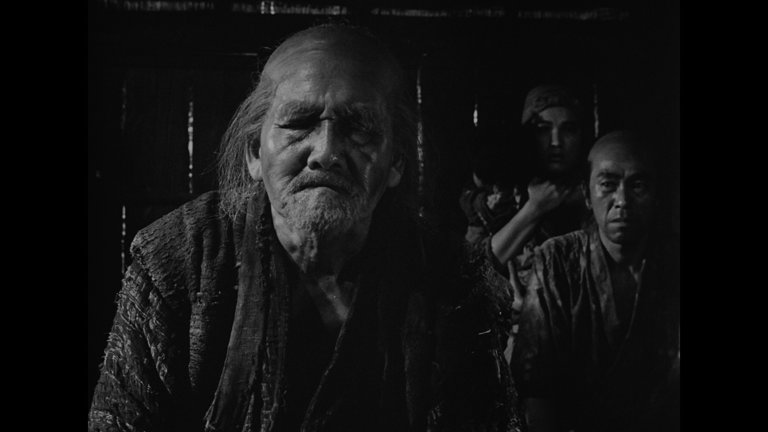 Screen capture from Seven Samurai