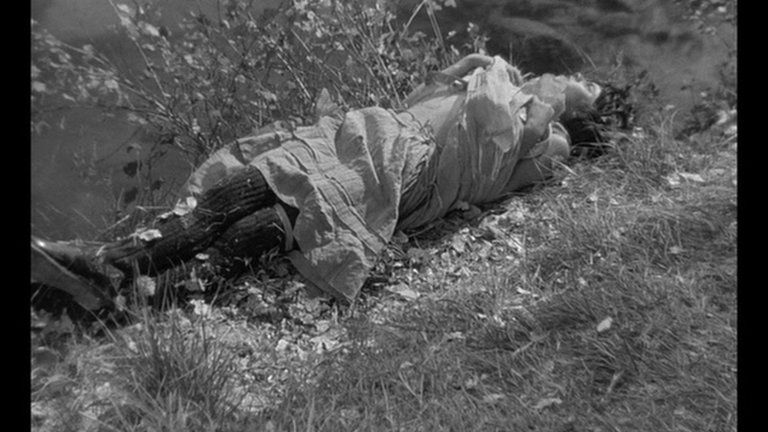 Screen capture from Mouchette