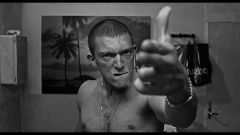 Screen capture from La haine