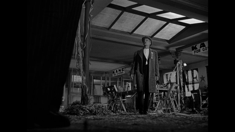 Screen capture from Citizen Kane