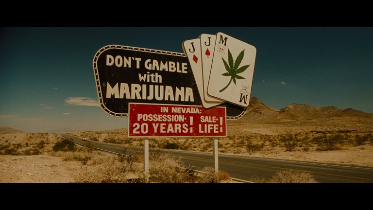 Screen capture from Fear and Loathing in Las Vegas