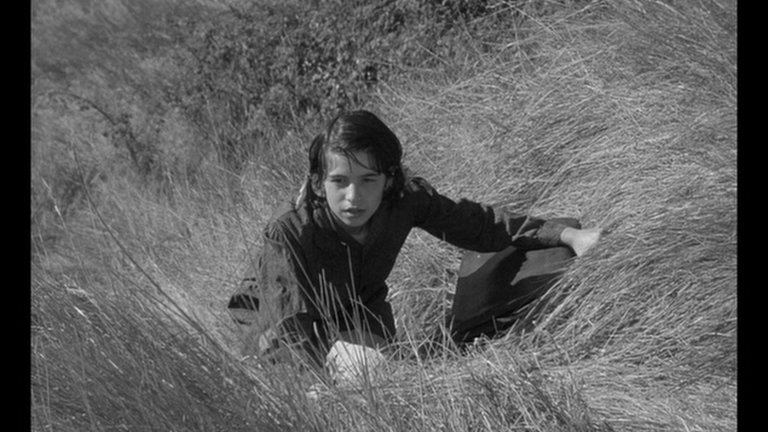 Screen capture from Mouchette