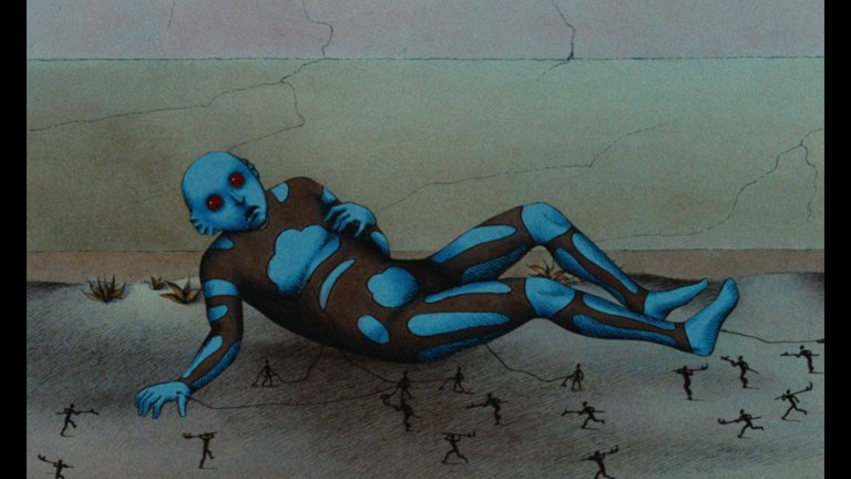 Screen capture from Fantastic Planet
