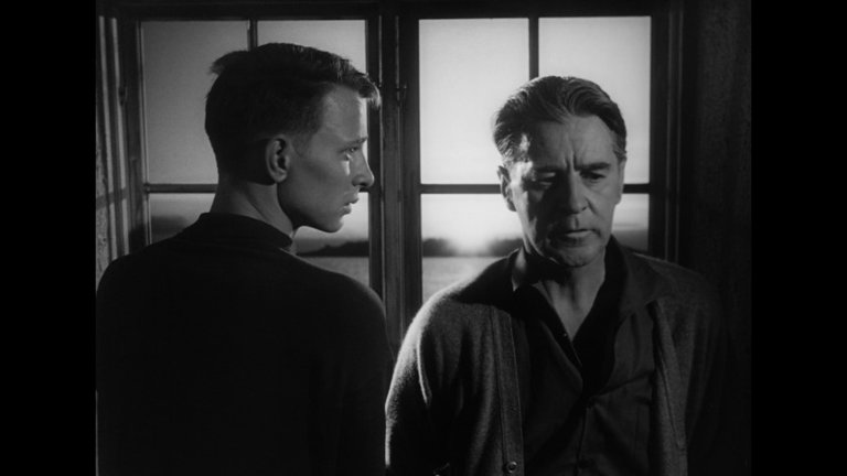 Screen capture from Ingmar Bergman’s Cinema