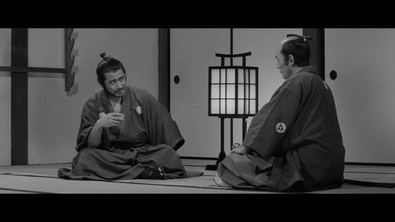 Screen capture from Sanjuro