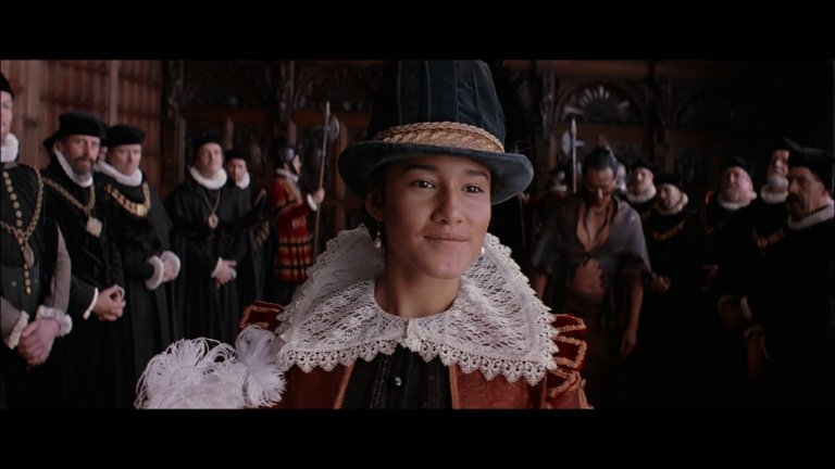 Screen capture from The New World