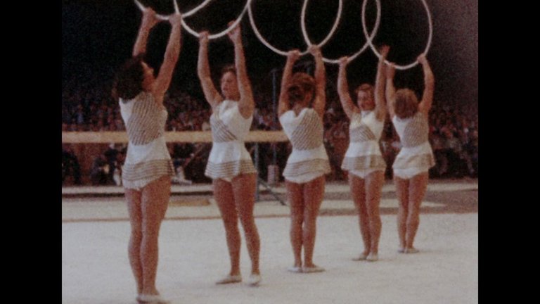 Screen capture from 100 Years of Olympic Films