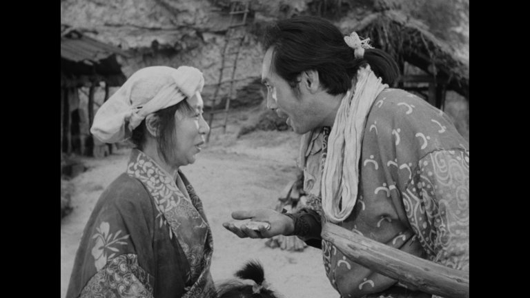 Screen capture from Ugetsu