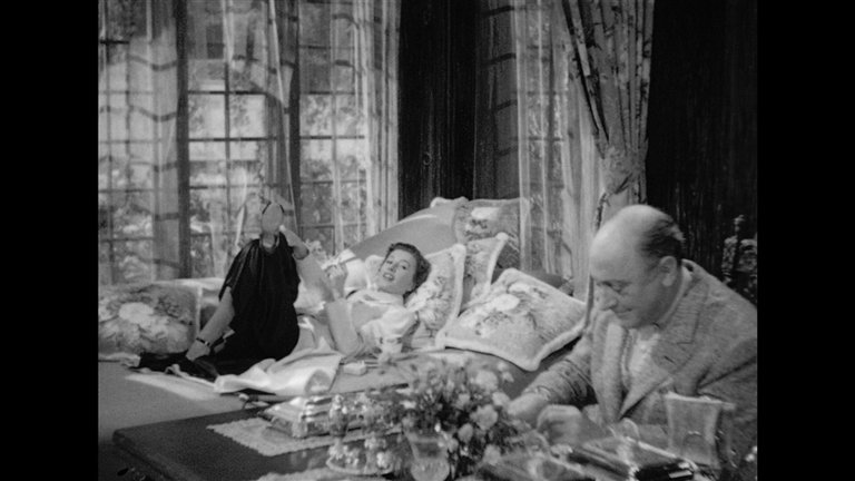 Screen capture from The Lady Eve