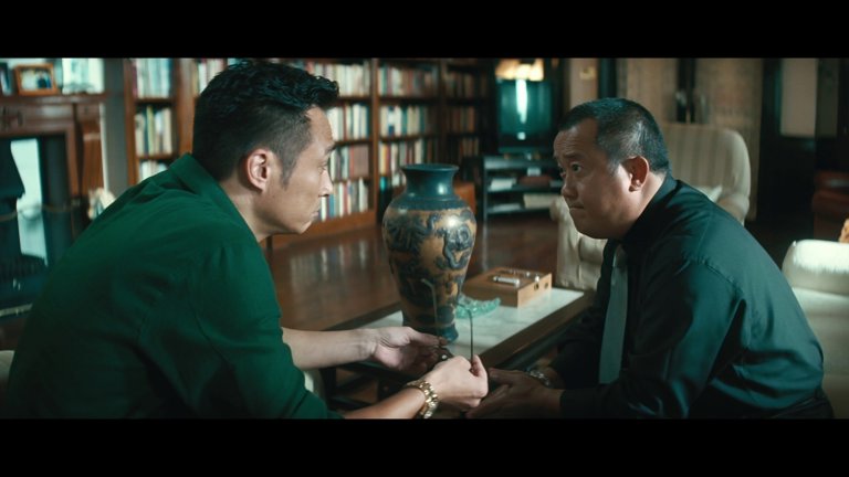 Screen capture from The Infernal Affairs Trilogy