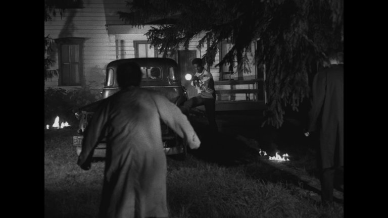 Screen capture from Night of the Living Dead