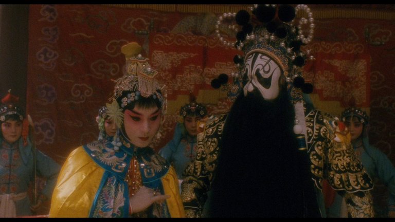 Screen capture from Farewell My Concubine
